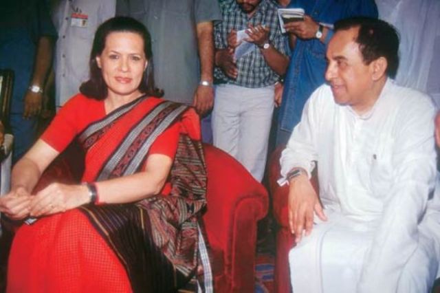 Dr.swamy and  mrs.gandhi